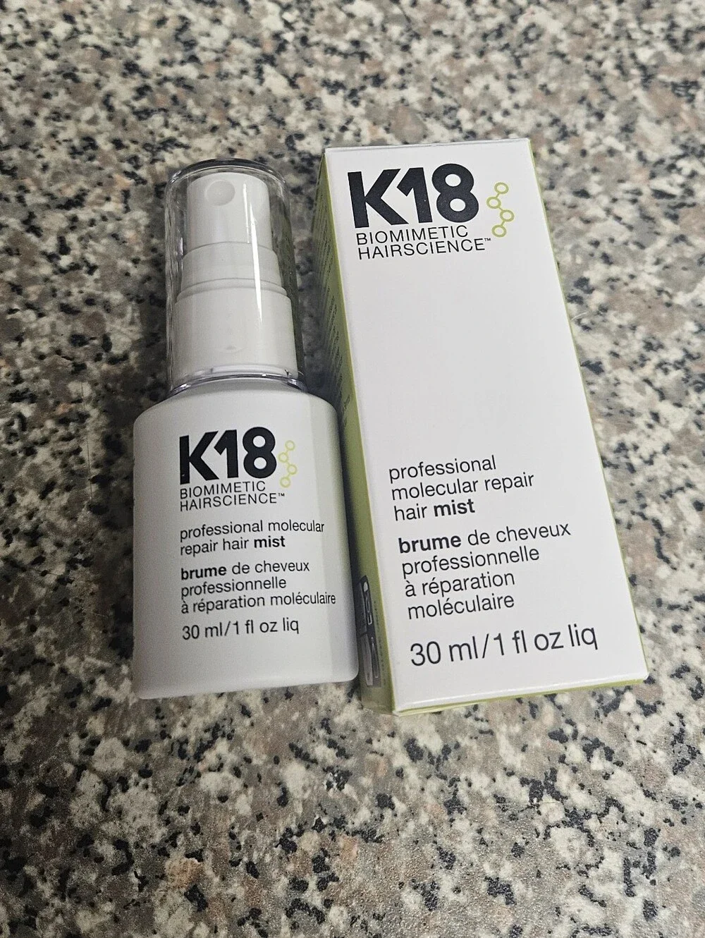 NWT K18 Professional Molecular Repair Hair Mist